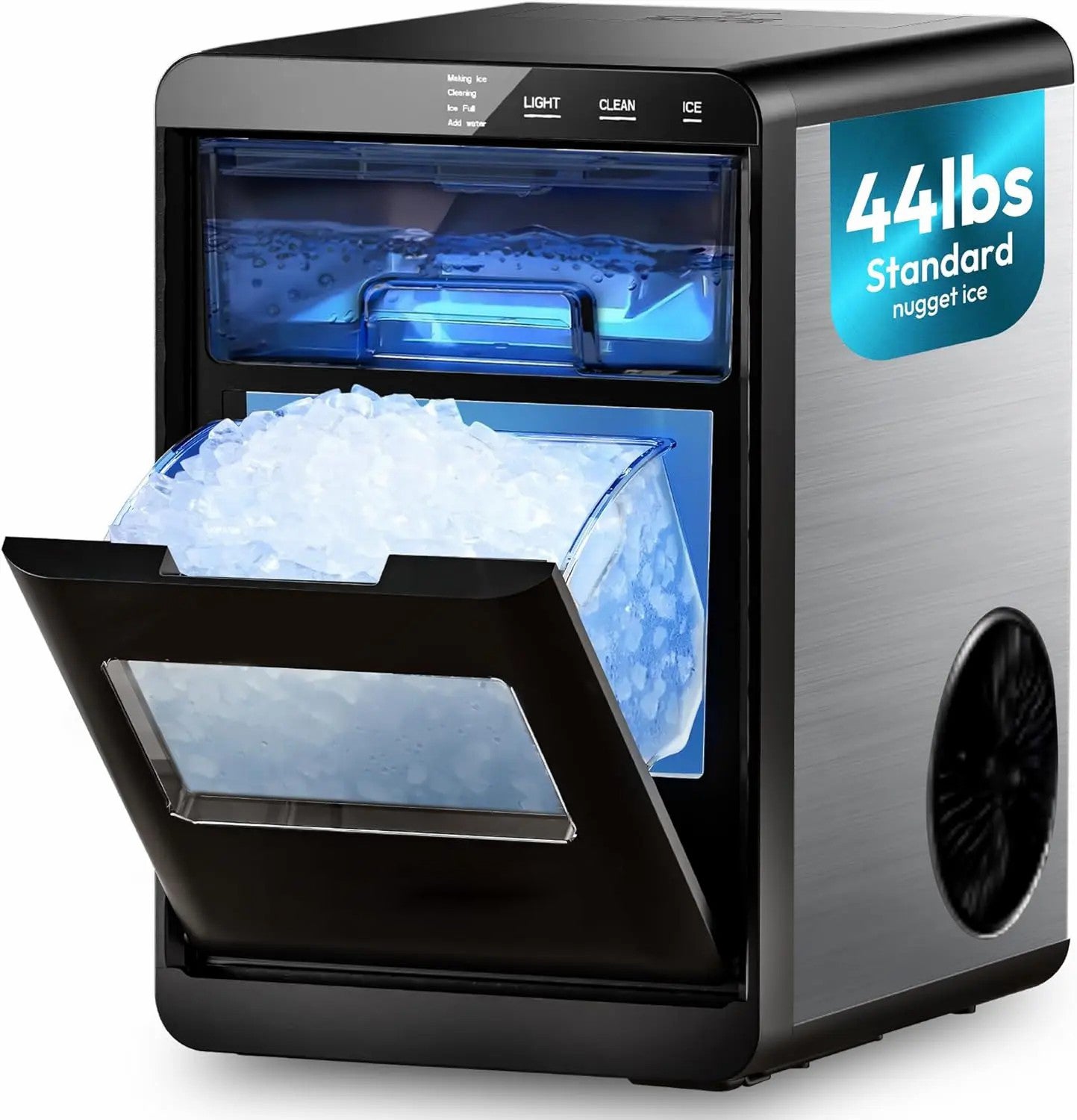 Compact Nugget Ice Maker – Perfect for Home, Office & Parties